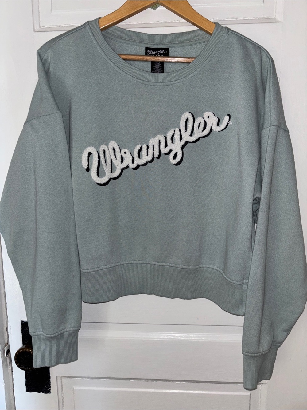 WRANGLER RETRO CREWNECK LOGO SWEATSHIRT